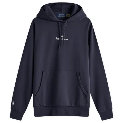 Chain Stitch Logo Hoodie