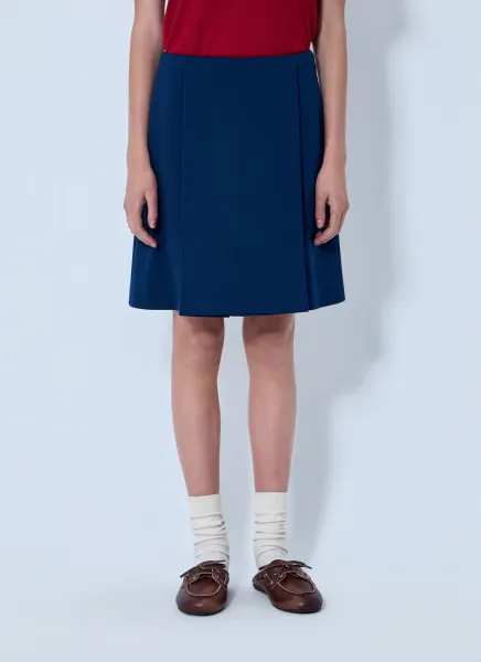Technical Jersey Mini Skirt