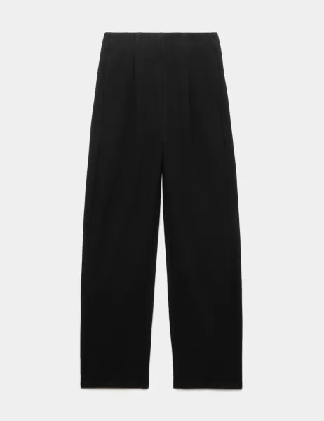Marks & Spencer Pleated Barrel Leg Trouser