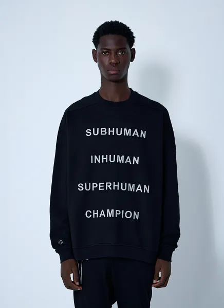 Text Print Sweatshirt