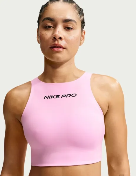 Nike Pro Sculpt Padded Sports Bra Light Pink