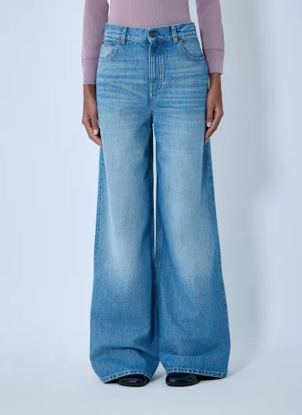 High-Rise Denim Jeans