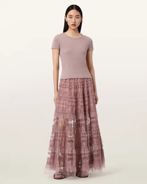 Arlea Tulle Maxi Skirt