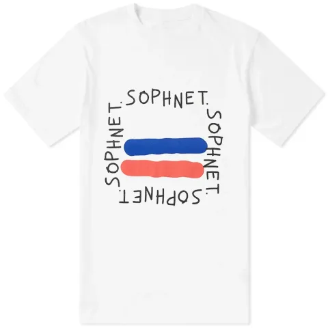 SOPHNET. Tricolour Tee