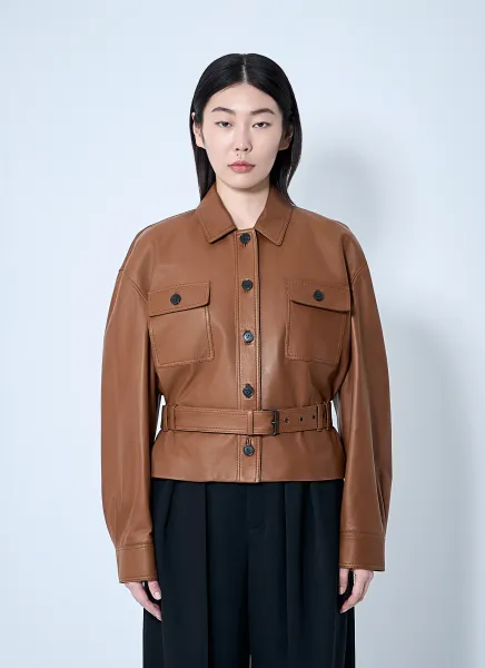 Saharienne Short Leather Jacket