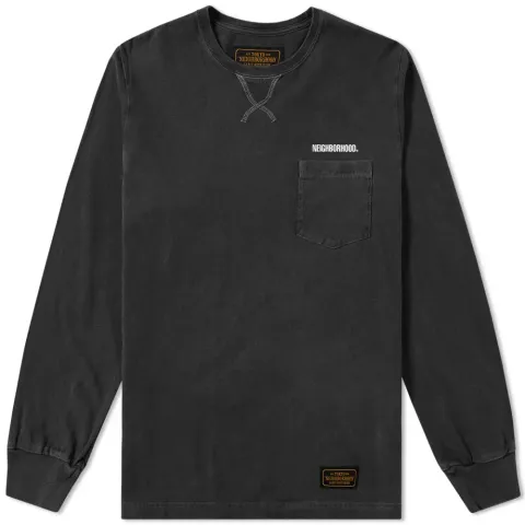 Classic Long Sleeve Pocket Tee