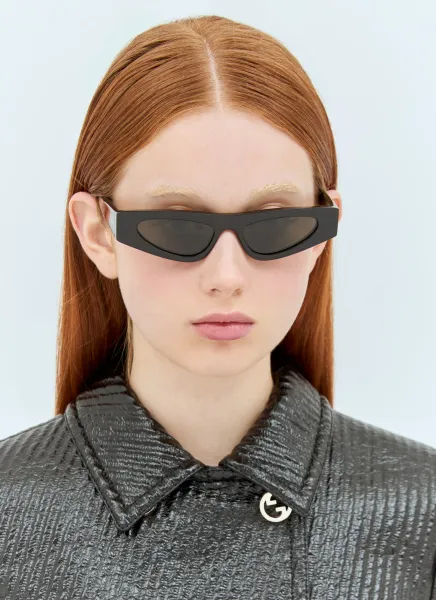 Cat-Eye Frame Sunglasses