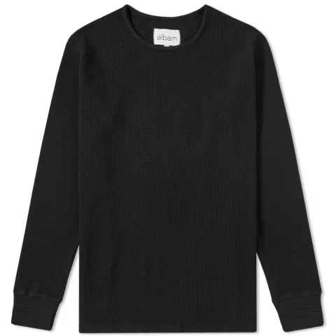 Long Sleeve Waffle Tee
