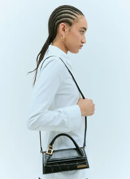 Le Chiquito Long Bouclé Handbag