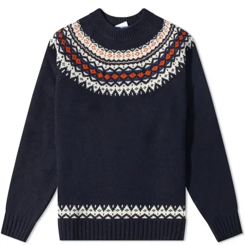 Fair Isle Crew Knit
