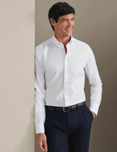 Charles Tyrwhitt Regular Fit Non Iron Pure Cotton Shirt White