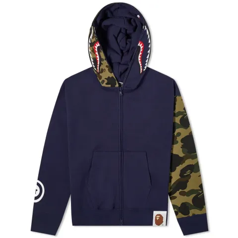 Giant Shark Zip Hoodie