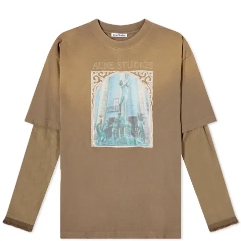 Long Sleeve Edra Broken T-Shirt