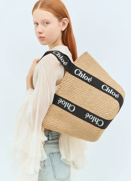Large Woody Basket Bag