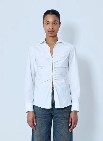 Gathered Bust Shirt