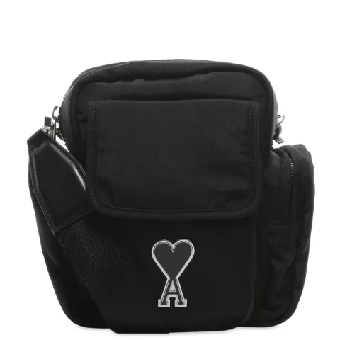 AMI Tonal Heart Cross Body Bag