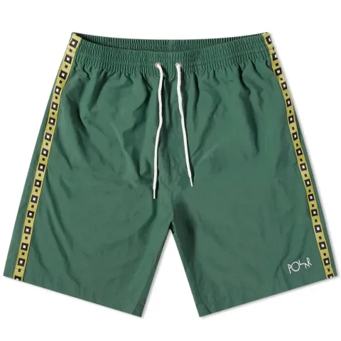 Polar Skate Co. Square Stripe Swim Shorts
