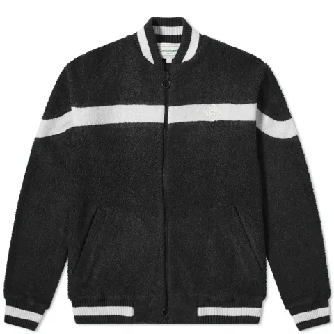 Cashmere Terry Cloth Track Top