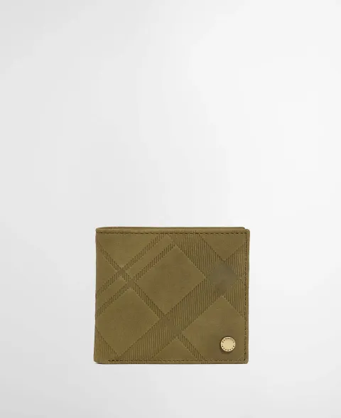 Beith Tartan Leather Wallet