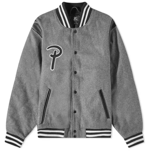Wool Sport Bomber Jacket