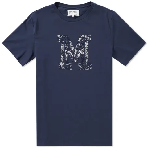 10 Collegiate M Print Tee