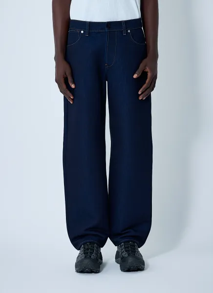 Logo Patch Denim Jeans
