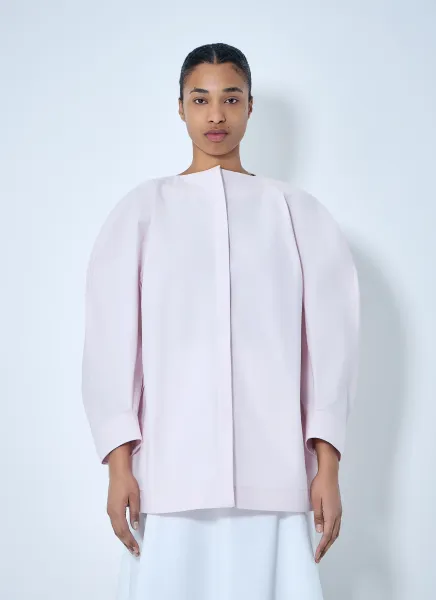 Structured Cotton Poplin Blouse
