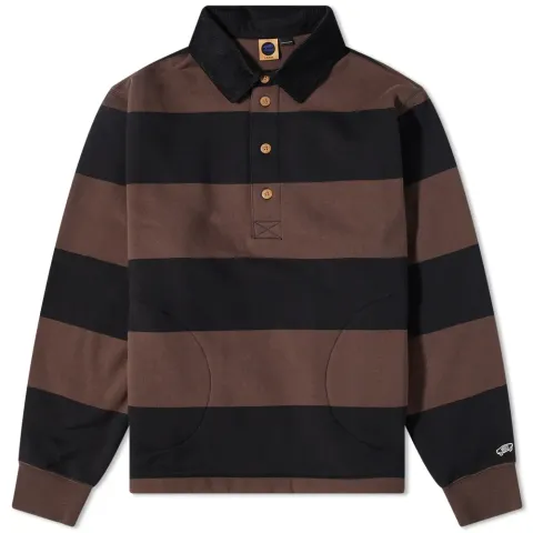 x Taka Hayashi Striped Rugby Sweat
