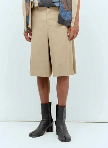 Double-Front Bermuda Shorts