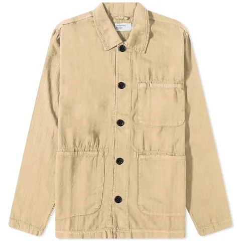 Herringbone Cotton Field Jacket