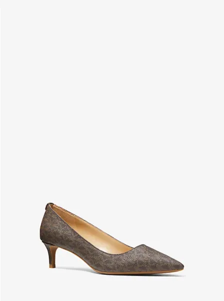 Alina Flex Logo Kitten Pump