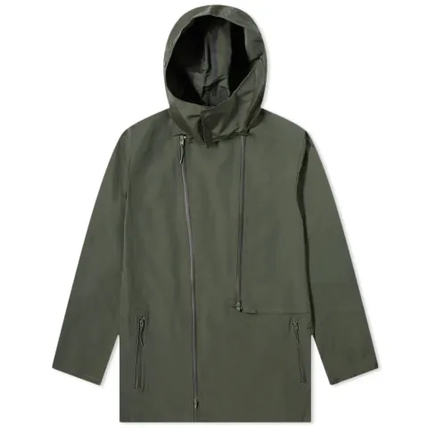 Dense Woven Hooded Parka