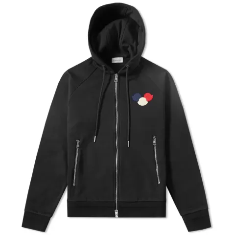 Triple Logo Zip Hoody