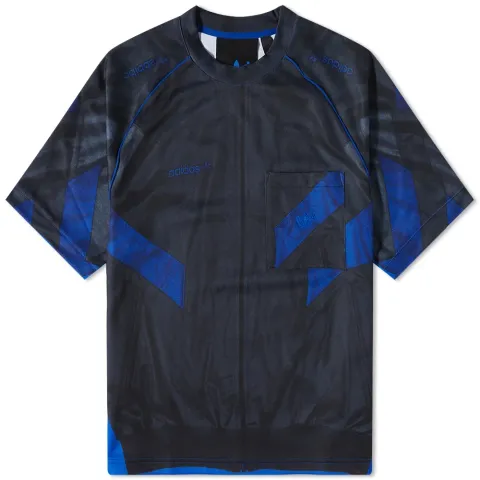 Blue Version Poly Soccer Jersey