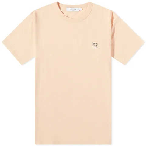 Tonal Fox Head Patch Regular T-Shirt