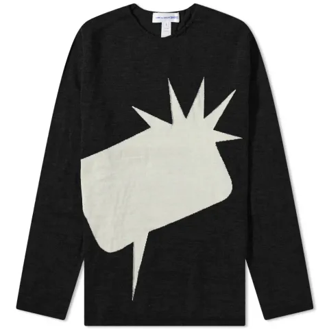 ExPression Bubble Crew Neck Knit