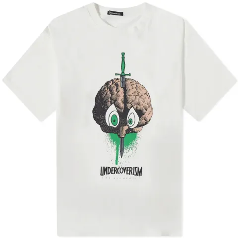 Brain Logo Print Oversized T-Shirt