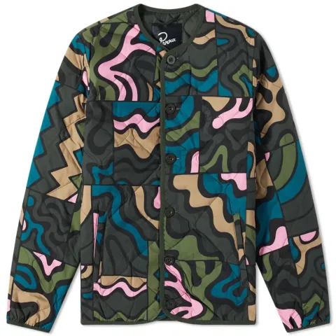 Gem Stone Pattern Quilt Jacket