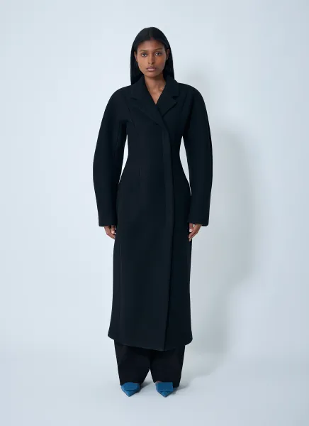 Curved Coat