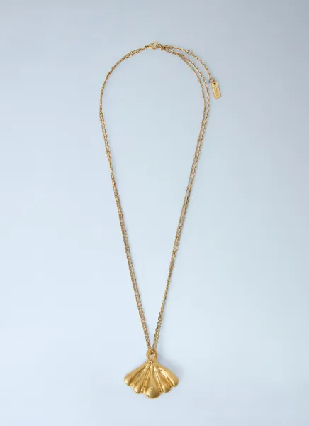 Mirror Pendant Necklace
