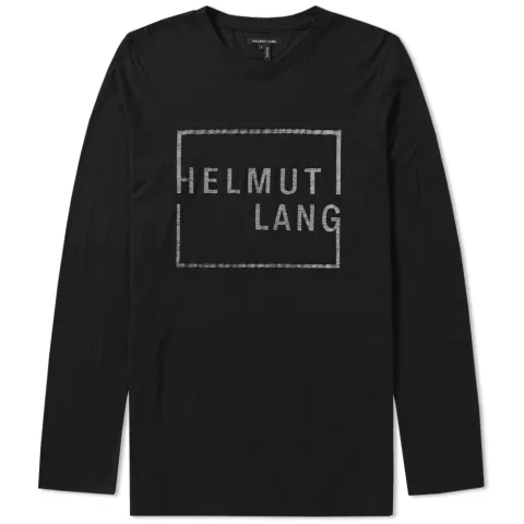Square Long Sleeve Logo Tee