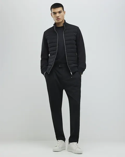 River Island Black Funnel Jacket