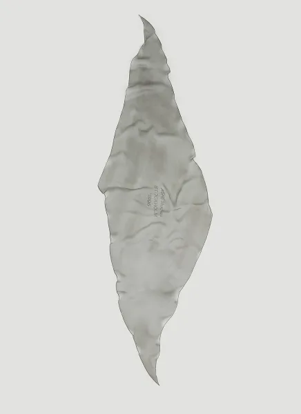 Logo Print Silk Scarf