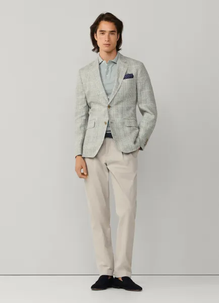 Regular Fit Double Pleat Chino