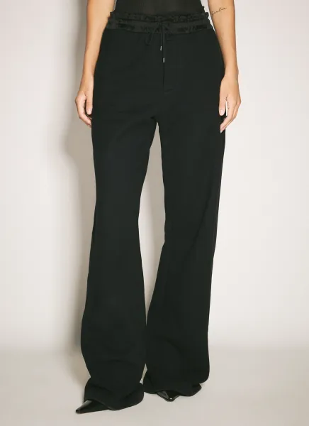 Logo Embroidery Track Pants