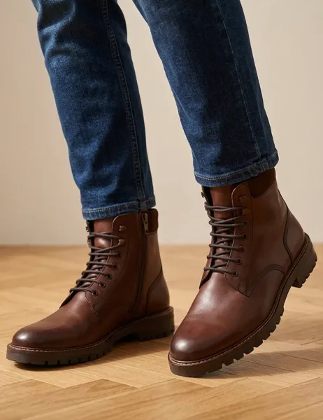 Jones Bootmaker Leather Casual Boots