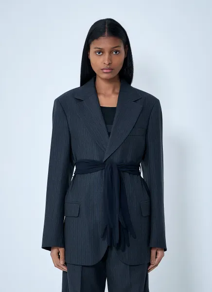 Belted Blazer