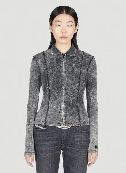 Mercury Collared Top