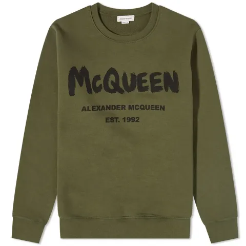 Graffiti Logo Crew Sweat