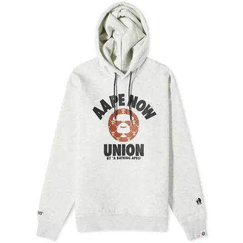 AAPE x Union College Rainbow Camo Hoodie